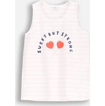 Dívčí tričko Dětský top Coccodrillo růžová barva, EVERYDAY GIRL WC5143303VGC 03X, vel. 128