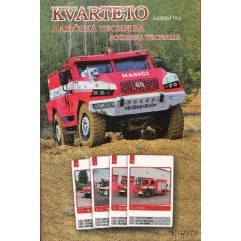 žolíková karta Kvarteto - Hasičská technika - Petr Mičánek