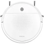 Sencor - Robotický vysavač s mopem 2v1 18W/1500 mAh bílá + dálkové ovládání