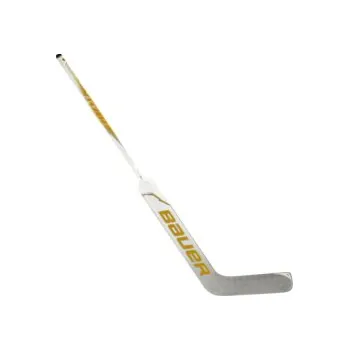 Hokejka Brankářská hokejka Bauer Vapor FLYLITE INT, Držení Klasický gard (Pravá ruka), Velikost 23" (58 cm), Barva Bílá / Zlatá