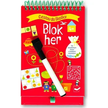 interaktivní kniha Svojtka Cestou do školky - Blok her 4+