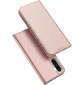Pouzdro na mobilní telefon Pouzdro Dux Ducis Skin Pro – Samsung Galaxy A36 / A56 5G, růžové (Flipové pouzdro, obal, kryt DUX DUCIS Skin Pro pro Samsung Galaxy A36 / A56 5G – růžové, se stojánkem a kapsou)
