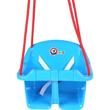 Dětská houpačka Houpačka Baby s popruhem nosnost 20kg - modrá