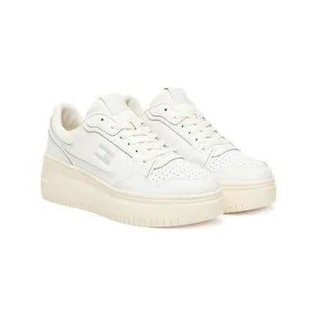 Dámské tenisky Tommy Jeans Sneakersy Tjw Retro Basket Flatform EN0EN02840 Écru 38