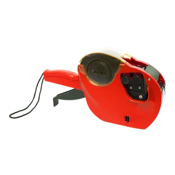 Etiketovací kleště APLI etiketovací kleště dvouřádkové, 10 znaků - červené