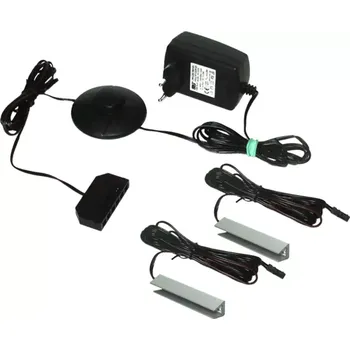 Obývací stěna LED osvětlení EYCO, 2-klipové, bílá - SLEVA 3% s kodem radost25