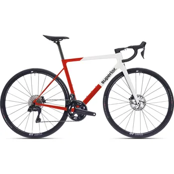 Sport SUPERIOR RR 9.5 Gloss Red / White, vel. 54 cm (M)