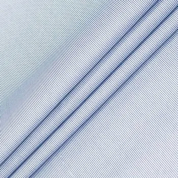 Kapsovina PA148 bílá, modrý tenký pruh, š.150