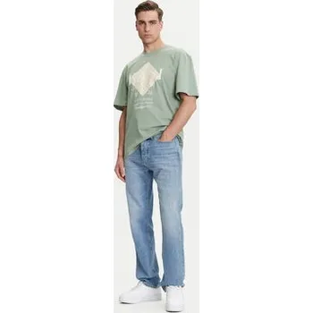 Pánské tričko Karl Kani T-Shirt PD00005357 Zelená Relaxed Fit L