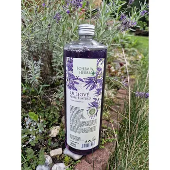 Mýdlo levandule-online.cz Olejové tekuté mýdlo 1000 ml náhradní náplň - levandule