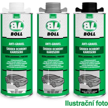 Barva ve spreji BOLL Ochrana podvozků a karosérií pryskyřice přelak bílý 1kg 0010011
