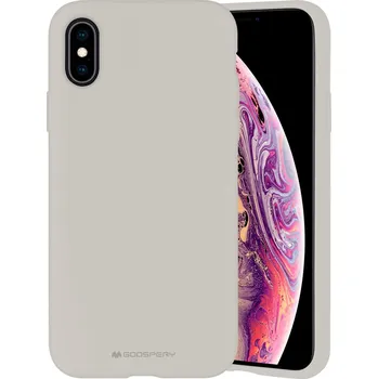 Pouzdro na mobilní telefon Mercury Ochranný kryt pro iPhone XS / X - Mercury, Silicone Stone