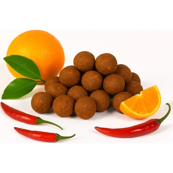 Boilies Boilies - POMERANČ a CHILLI - Ø 24 mm 500 g