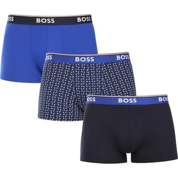 Boxerky 3PACK pánské boxerky BOSS vícebarevné (50531701 991) XXL Možnost vrácení zboží ZDARMA do 120 dnů!