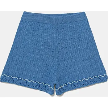 Dětské kraťasy United Colors of Benetton modrá barva, s aplikací, 114FQ900B 114FQ900B.G.Seasonal 55X, vel. 160