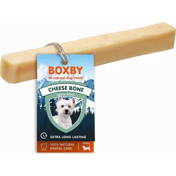 Pamlsek pro psa Boxby Cheese Bone - pro malé psy (do 10 kg)