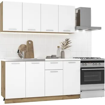 Nábytek Kuchyňská linka Naturel Sophie 1,6 m KSETSOPHIE