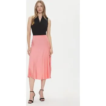 Dámská sukně Fracomina Midi sukně FJ25SG2003W45101 Korálová Regular Fit L