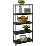 Regál ROMEN, černá - SLEVA 3% s kodem radost25