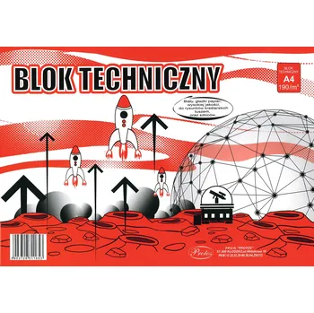 Výtvarný papír Skicák A4/10l 190g /10/ PROTOS