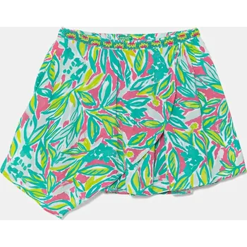 Dámská sukně Sukně United Colors of Benetton tyrkysová barva, mini, 4UIAC002E 4UIAC002E.G.Seasonal 66X, vel. 150