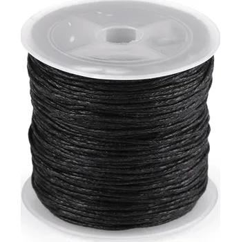 Příze Šňůra bavlněná Ø0,6 mm voskovaná