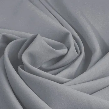 Dekorační jednobarevná látka Rongo RG-068 Šedá - šířka 150 cm