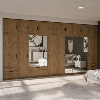 Šatní skříň Šatní skříň ELENA + nástavce | sestava 475,5 cm | dub lefkas