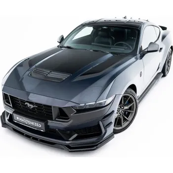 Autodíl Spojler pod nárazník lipa V.2 Ford Mustang Dark Horse Mk7 černý lesklý plast