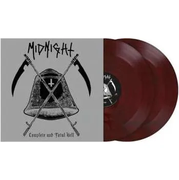 Zahraniční hudba 2LP Midnight: Complete And Total Hell CLR | LTD 2023 Coloured Red & Black Marbled Vinyl Limited Edition
