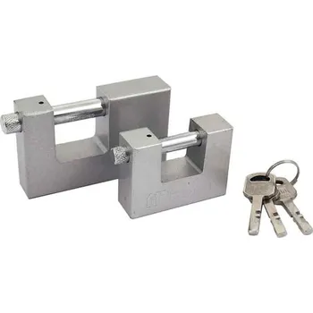 Visací zámek Zámek visací 60 mm, zesílený, odolný proti přestřižení, XL-TOOLS