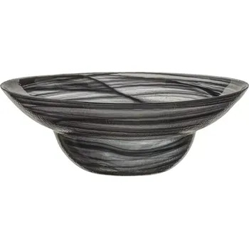 Talíř Hluboký talíř na těstoviny ArdaCam Estonia, černý, průměr 25 cm