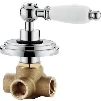 Vodovodní baterie Paffoni Přepínač 4 cestný RETRO Barva: Chrom ZDEV080CR