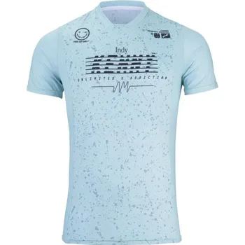 cyklistický dres KENNY Cyklistický dres s krátkým rukávem - INDY 24 - světle zelená L