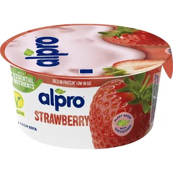 Rostlinné mléko Alpro Sójový dezert jahoda