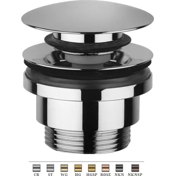 Sifon Paffoni Clik-clak pro umyvadla s přepadem Universální 0-70 Barva: Chrom ZSCA050CR