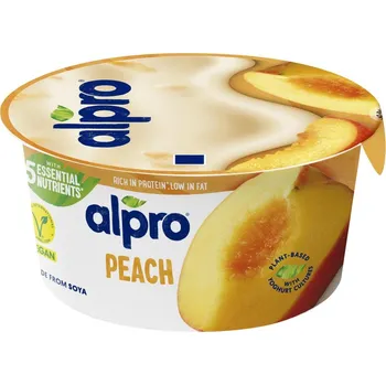 Rostlinné mléko Alpro Sójový dezert broskev