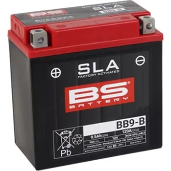 Motobaterie Továrně aktivovaná motocyklová baterie BS-BATTERY BB9-B (FA) (YB9-B (FA)) SLA
