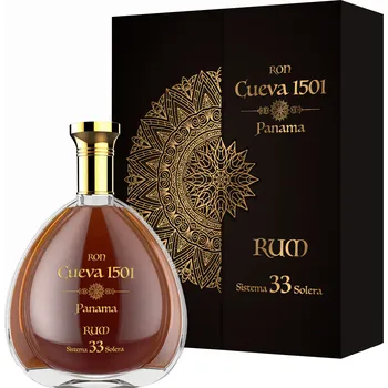 Rum Ron Cueva 1501 Panama Sistema 33 Solera 40% 0,7l