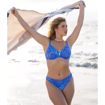 Dámské plavky 94266 - plavkové brazilky Triola, M, modrá