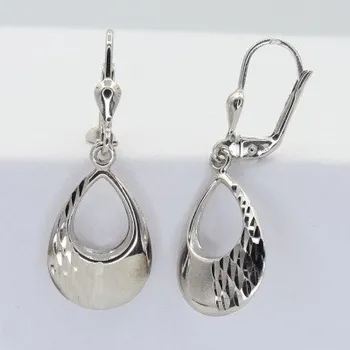 Náušnice Zlaté visací náušnice