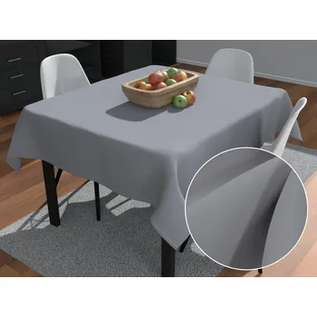 ubrus Dekorační čtvercový ubrus Rongo RG-068 Šedý 60x60 cm