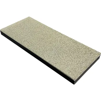 Diamantový brousicí kámen 80 grit s protiskluzovou základnou zesílený kámen na ostření kuchyňských nožů 15stupňový úhel velká brusná plocha