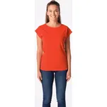 CityZen ALTA dámské bavlněné tričko s kimonovým rukávem, ohnivě oranžové S