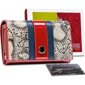 Peněženka Peterson PTN ST-466 SNAKE - červená