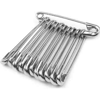 Spínací špendlíky délka 28 mm, barva nikl