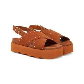 Dámská zdravotní obuv Sandály Scholl F32304 Hnědá 41