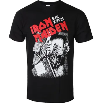 Pánské tričko Tričko metal pánské Iron Maiden - Est. 1975 - ROCK OFF - IMTEE206MB - S