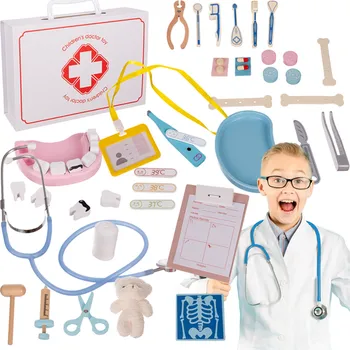 Dětská kuchyňka Kruzzel Sada Malý doktor Kruzzel 25115 vícebarevná