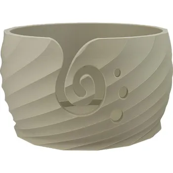 Organizér galanterie Pro Háčkování Miska na klubíčko OPTIK XL Pouštní Duna